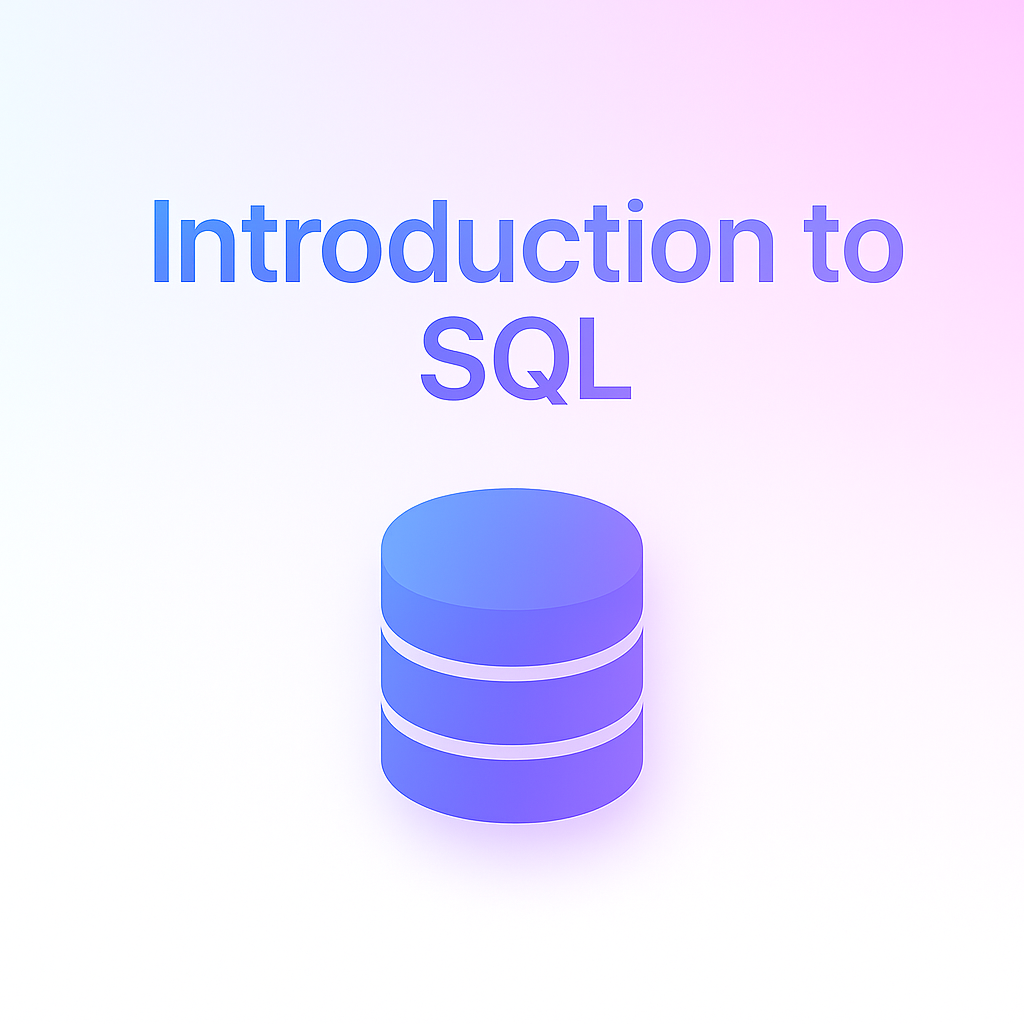 Introduction to SQL