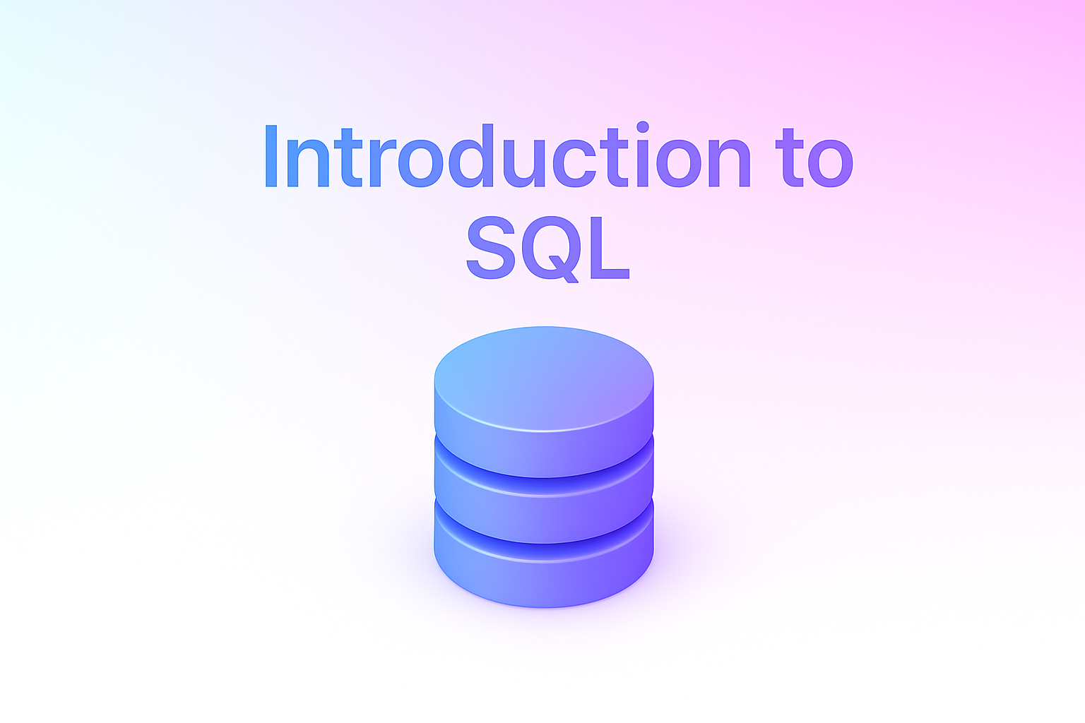 Introduction to SQL